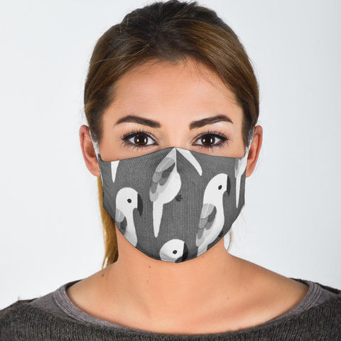 Parrots Print Face Mask