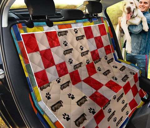 Poland China Pig Patterns Print Pet Seat Covers