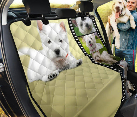 West Highland Terrier (Westie) Print Pet Seat Covers