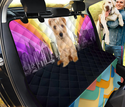 Cute Norfolk Terrier Print Pet Seat covers