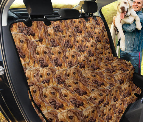 Rhodesian Ridgeback Dog Patters Print Pet Seat Covers