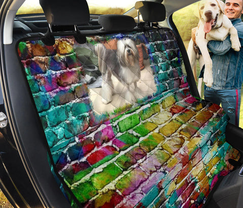 Lowchen Dog Print Pet Seat Covers