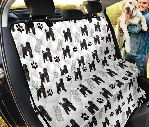 Portuguese Water Dog Print Pet Seat covers