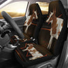 Ayrshire cattle (Cow) Print Car Seat Covers