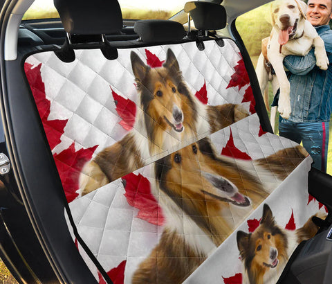 Lovely Rough Collie Print Pet Seat Covers