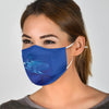 Swordfish Print Face Mask