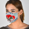 Norwegian Forest Cat Print Face Mask