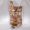 Amazing Djungarian Hamster Print Hooded Blanket