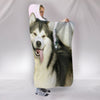 Amazing Alaskan Malamute Print Hooded Blanket