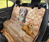 Lovely Bearded Collie Print Pet Seat Covers