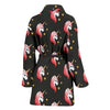 Unicorn Patterns Print Women's Bath Robe