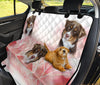 Miniature American Shepherd Print Pet Seat Covers