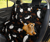 Puffin Bird Patterns Black Print Pet Seat Covers