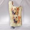 Cute Labrador Retriever Print Hooded BlanketLimited Edition