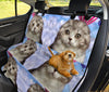 Lovely Scottish Fold Cat Print Pet Seat Covers