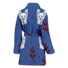 Yorkshire Terrier (Yorkie) Print Women's Bath Robe