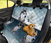 Siberian Husky Print Pet Seat Covers