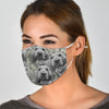 Amazing Bloodhound Print Face Mask