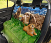 Lovely Sussex Spaniel Print Pet Seat Covers