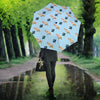 Salmon Crested cockatoo Parrot Patterns Print Umbrellas