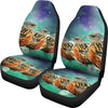 Accentor Bird Art Print Car Seat Covers