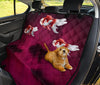 Oranda Fish On Pink Print Pet Seat Covers