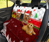 Yorkie Christmas Print Pet Seat Covers