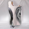 Bearded Collie Print Hooded Blanket