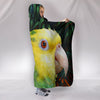 Lovely Amazon Parrot Print Hooded Blanket