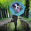 Border Collie Dog Art Print Umbrellas