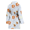 Nova Scotia Duck Tolling Retriever Dog Print Women's Bath Robe