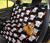 Maltese Dog Heart Pattern Print Pet Seat covers