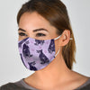 Cute Australian Cattle Dog Patterns Print Face Mask