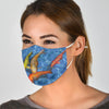 Cute Koi Fish Print Face Mask