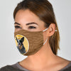 Australian Cattle Dog Print Face Mask