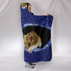 Lovely Chinese Hamster Print Hooded Blanket