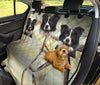 Lovely Border Collie Print Pet Seat Covers