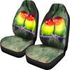 Cute Lovebird Print Car Seat Covers