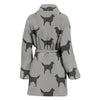 Nova Scotia Duck Tolling Retriever Dog Pattern Print Women's Bath Robe