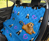 Panda with Heart Patterns Print Pet Seat Covers