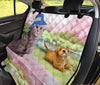 Scottish Fold Cat Print Pet Seat Covers