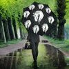 Friesian Horse Art Print Umbrellas