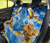 Salmon Crested Cockatoo Print Pet Seat Covers