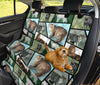 Cute Manx Cat Collage Print Pet Seat Covers