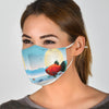 Platy Fish Print Face Mask