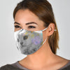 Lovely Turkish Angora Cat Print Face Mask