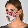 Cute Lhasa Apso Dog Print Face Mask