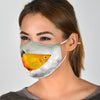 Cute Platy Fish Print Face Mask