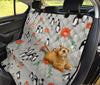 Penguin floral Patterns Print Pet Seat Covers