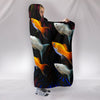 Molly Fish Print Hooded Blanket